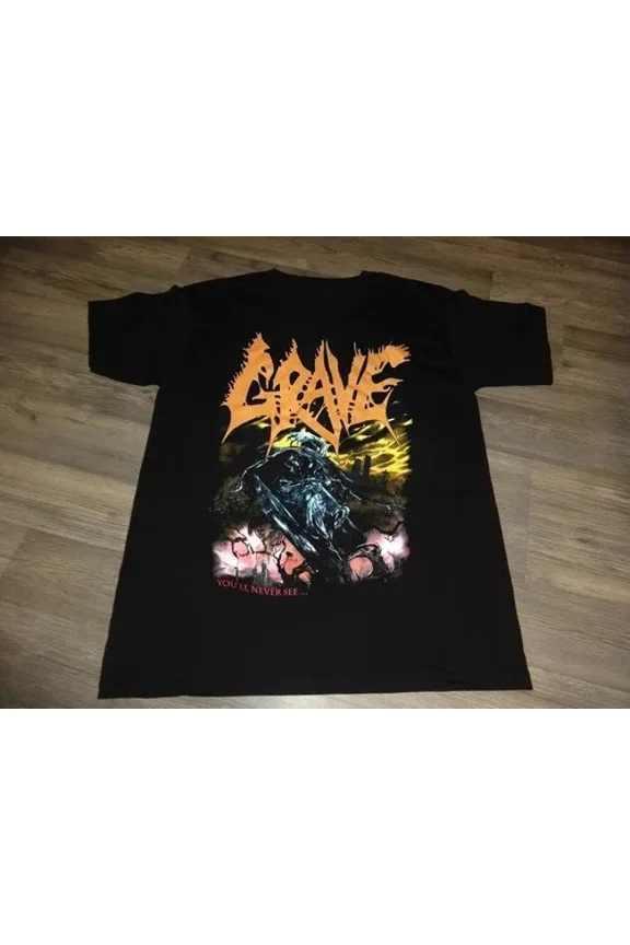 Reprint Rare Rare Grave T-Shirt S-4XL Men And Women Cotton