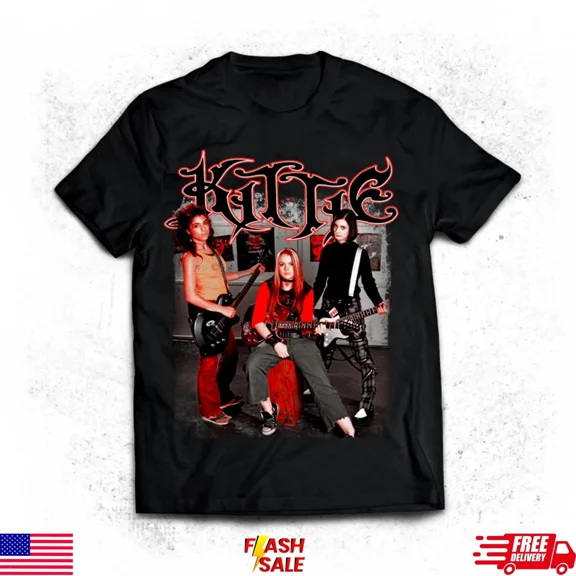 Reprint Rare Rare Kittie Band Metal Member T-shirt S to 5XL