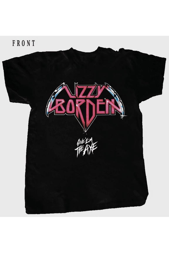 Reprint Rare Rare Lizzy Borden - Give Em The Axe Band Gift For Fan T-shirt MD167