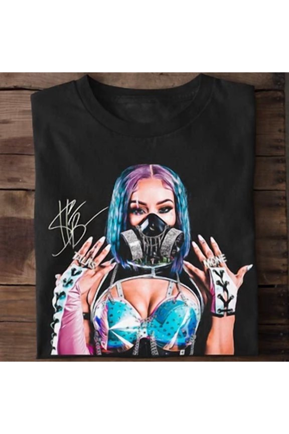 Reprint Rare Rare Sasha Banks Short Sleeve Gift For Fan S to 5XL T-shirt