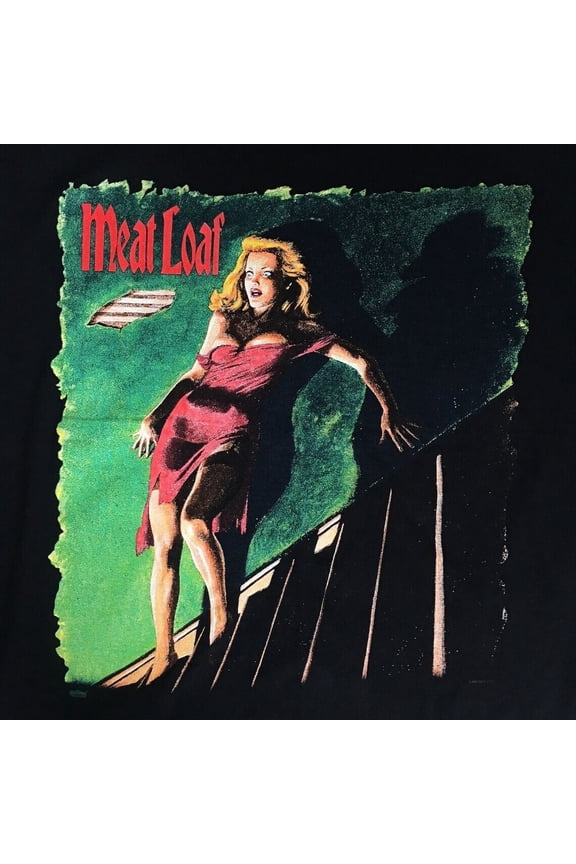 Reprint Rare Rare vintage Meat Loaf 1995 Welcome to the Cotton T Shirt Size S-4XL UM21