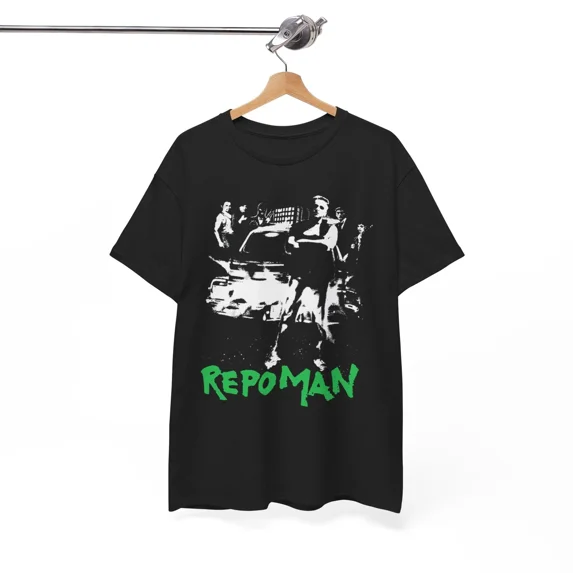 Reprint Rare Repo Man 1984 Cult Punk Movie T-Shirt, 80s Punk Movie, Suburbia, Unisex Shirt
