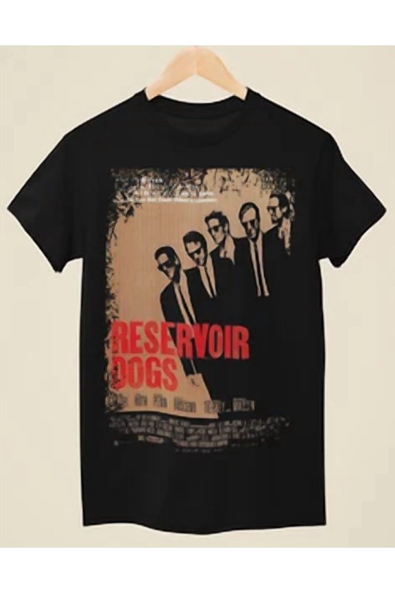 Reprint Rare Reservoir Dogs - Movie Poster Inspired Unisex Black T-Shirt