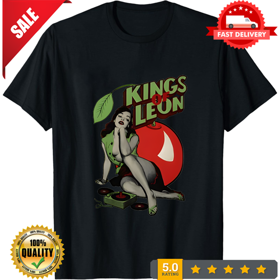 Reprint Rare Retro Holy Roller Novocaine Kings of Leon Shirt Short Sleeve Black S-5XL EM1109, LIMITED EDITION-TH74949