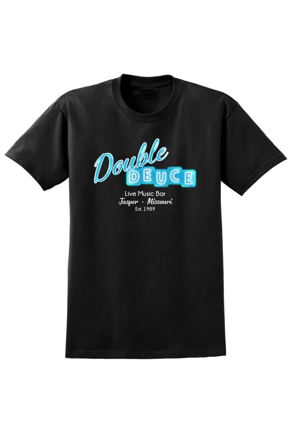 Reprint Rare Roadhouse Inspired Double Deuce T-shirt - Retro 80s Action Martial Arts Film