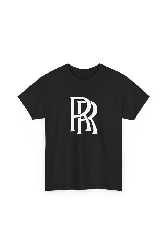 Reprint Rare Rolls-Royce Motor Cars Unisex Black Tshirt Cotton Tee Sizes S-3XL Luxury Fans
