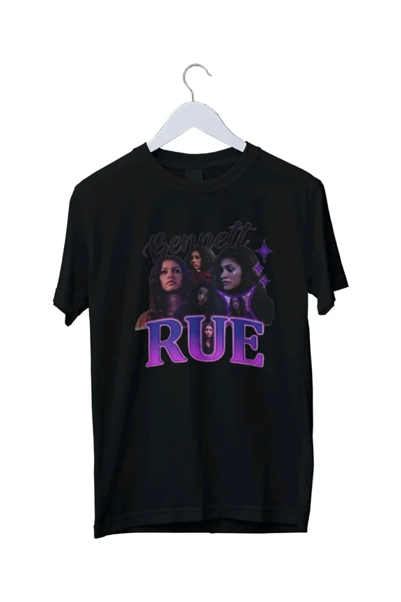 Reprint Rare Rue Bennett T-shirt Graphic Print T-Shirt S M L XL 2 3 4 XL