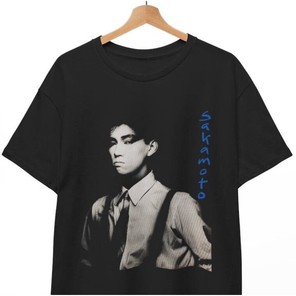 Reprint Rare Ryuichi Sakamoto tshirt new wave Unisex tee
