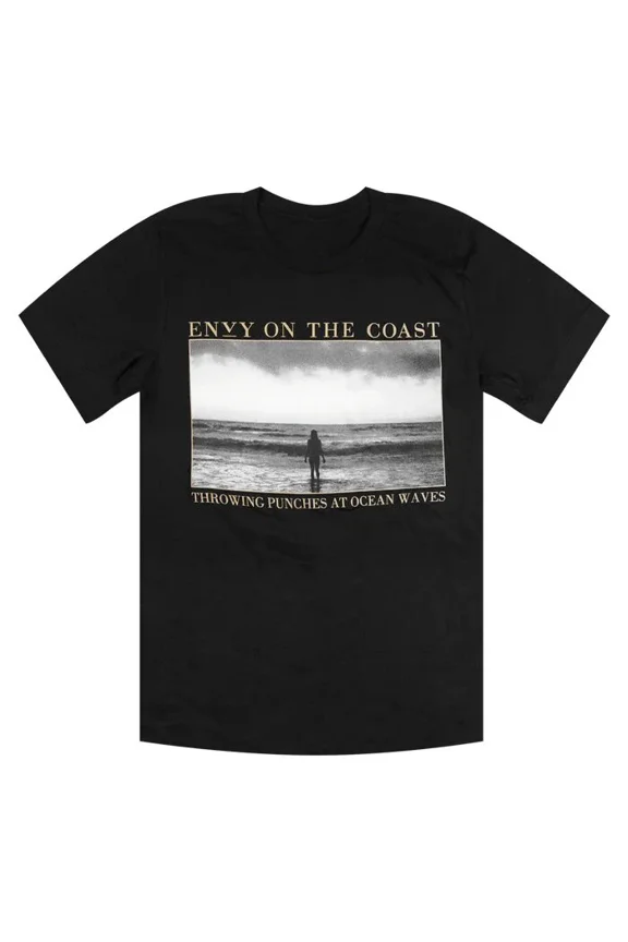 Reprint Rare SALE Envy on the Coast Band Cotton Black Full Size Men Women Shirt