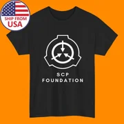 Reprint Rare SCP Foundation Distressed Mens Black Size S to 5XL