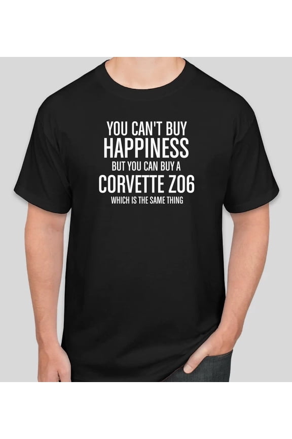 Reprint Rare SIMPLE CORVETTE Z06 TEE T Shirt FUNNY GIFT DAD ROAD RACING