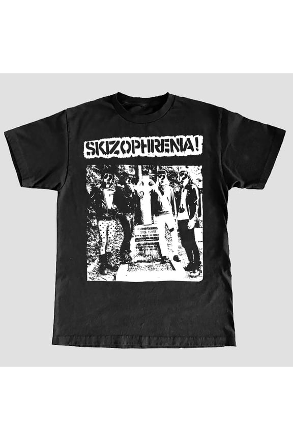 Reprint Rare SKIZOPHRENIA! T-Shirt (Japanese Hardcore)