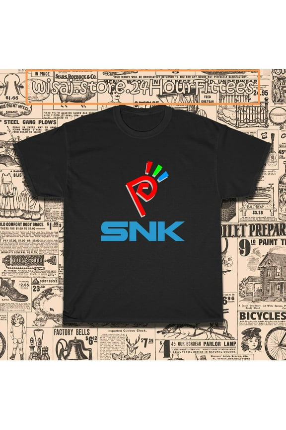 Reprint Rare SNK Neo Geo Pocket Logo Men's T-Shirt American Size S-5XL T-Shirt