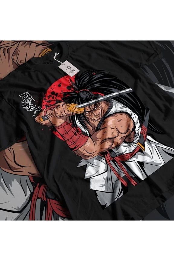 Reprint Rare Samurai Showdown, Unisex T-Shirt Samurai Japanese Ninja Anime Manga All Size