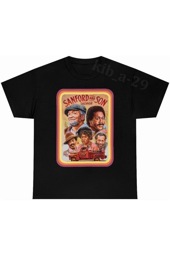 Reprint Rare Sanford And Son Tribute 80s Retro Style Vintage Look Tee S-5XL Men Women Unisex