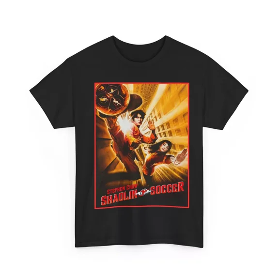 Reprint Rare Shaolin Soccer Movie T shirt Unisex Heavy Cotton Tee