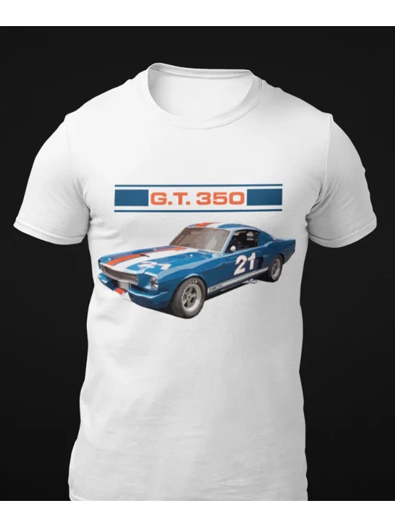 Reprint Rare Shelby GT350H SCCA B-Production Race Car 1966 Short-Sleeve Unisex T-Shirt