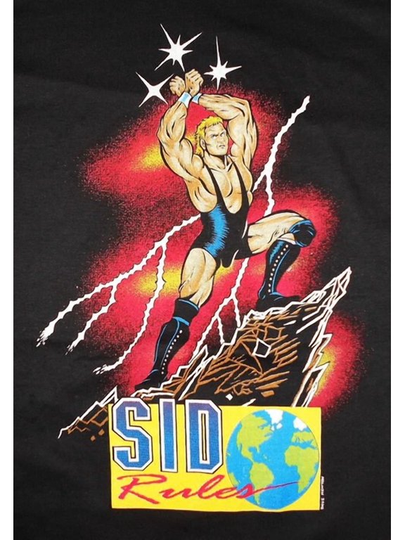 Reprint Rare Sid Vicious Sid Rules T-shirt Black Cotton Tee All Sizes S to 5XL