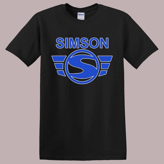 Reprint Rare Simson Motorcycles Germany Motorrad Men's Black T-Shirt Size S-5XL