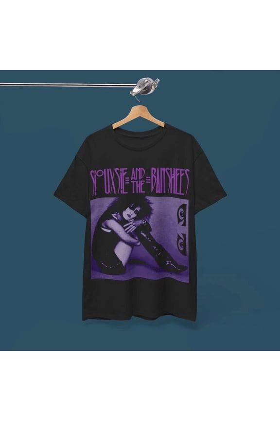 Reprint Rare Siouxsie and the Banshees Post-Punk Gothic Rock 80s Unisex Tee