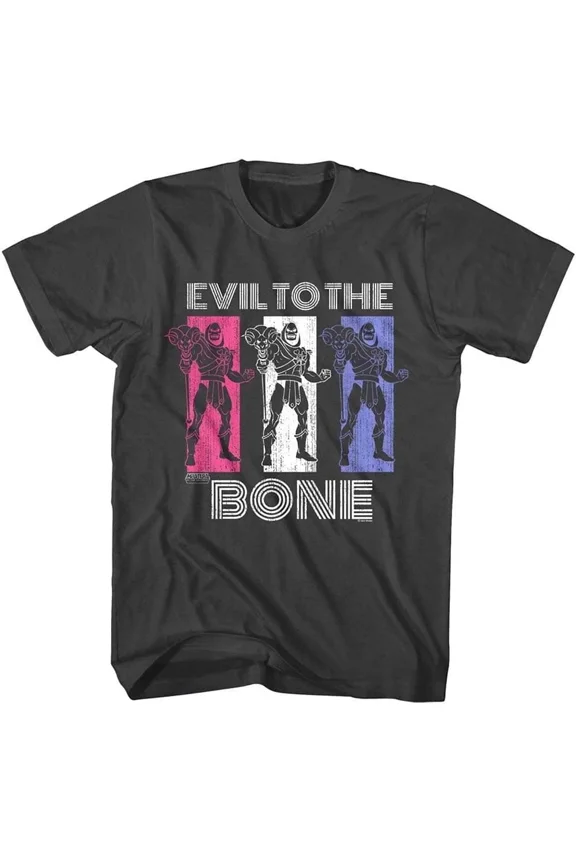 Reprint Rare Skeletor Evil to the Bone Men's T Shirt