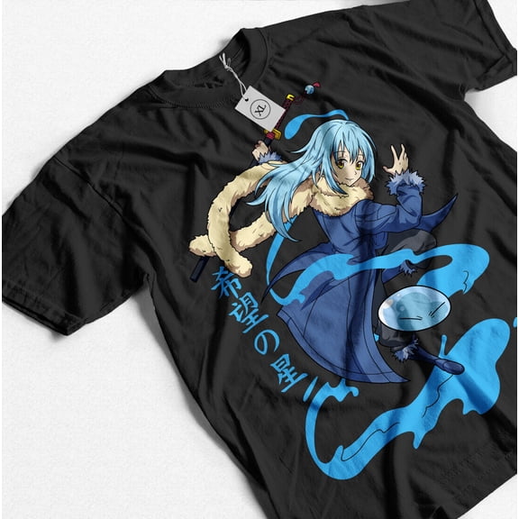 Reprint Rare Slime Rimuru Tempest Short Sleeve T-Shirt Manga Unisex Summer Shirt All Size