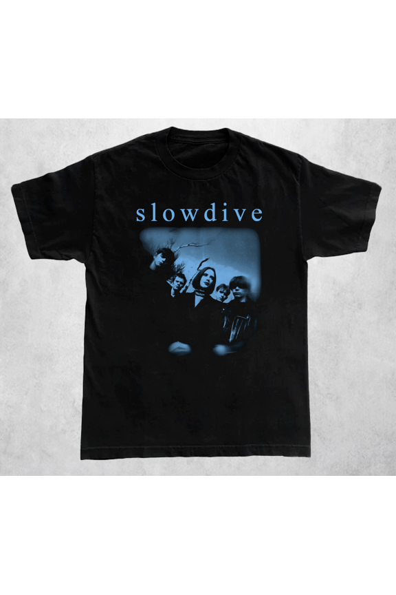 Reprint Rare Slowdive - T-shirt