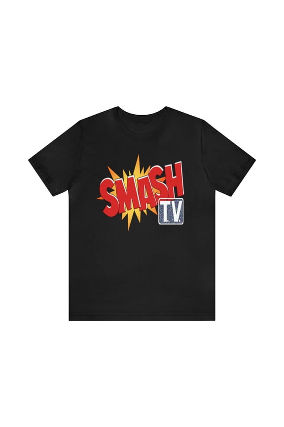 Reprint Rare Smash TV NES Retro Style Pixel Art Unisex Short Sleeve Tee T-Shirt