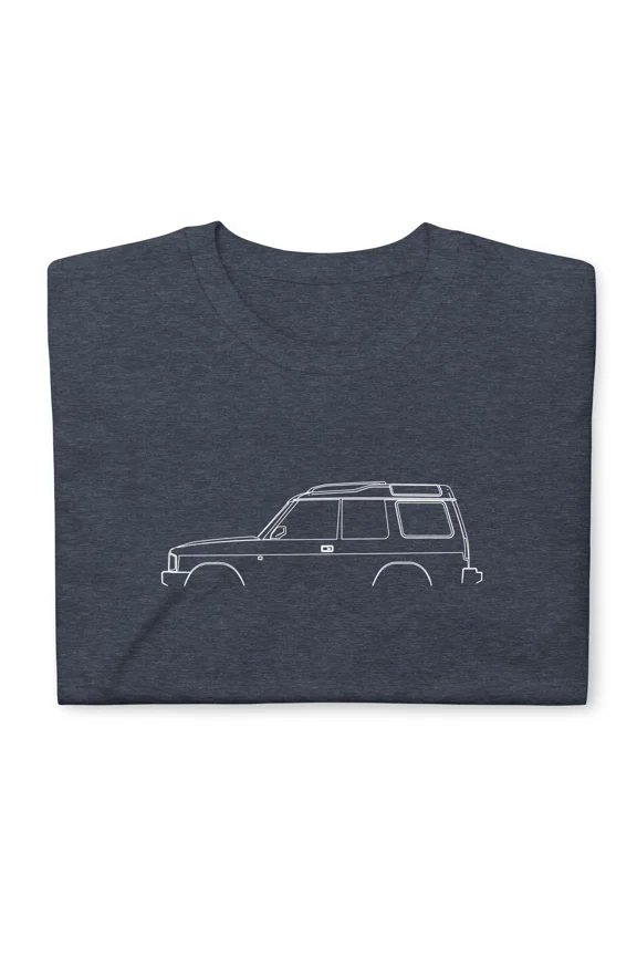 Reprint Rare Softstyle T-Shirt For Land Rover Discovery 1989-1998 Car Owners Christmas Gift