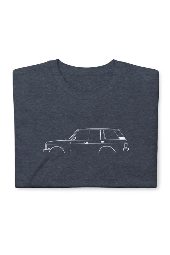 Reprint Rare Softstyle T-Shirt For Land Rover Range Rover 1986-1994 Car Owners Christmas Gift
