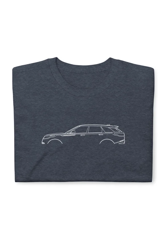 Reprint Rare Softstyle T-Shirt For Land Rover Velar 2017-2022 Car Owners Gift Tee Shirt