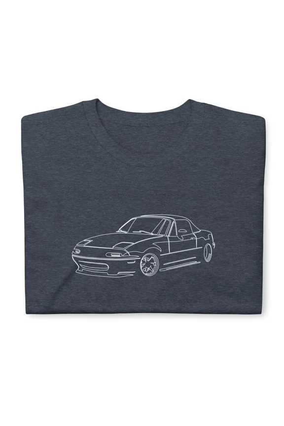 Reprint Rare Softstyle T-Shirt For Mazda MX-5 NA Car Owners Christmas Gift Tee Shirt