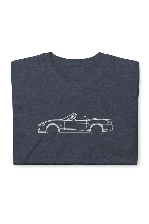 Reprint Rare Softstyle T-Shirt For Mazda MX 5 NB Car Owners Christmas Gift Tee Shirt