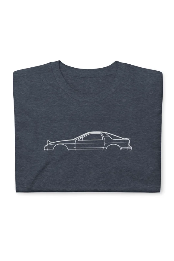 Reprint Rare Softstyle T-Shirt For Mazda RX 7 FC GTU Car Owners Christmas Gift Tee Shirt