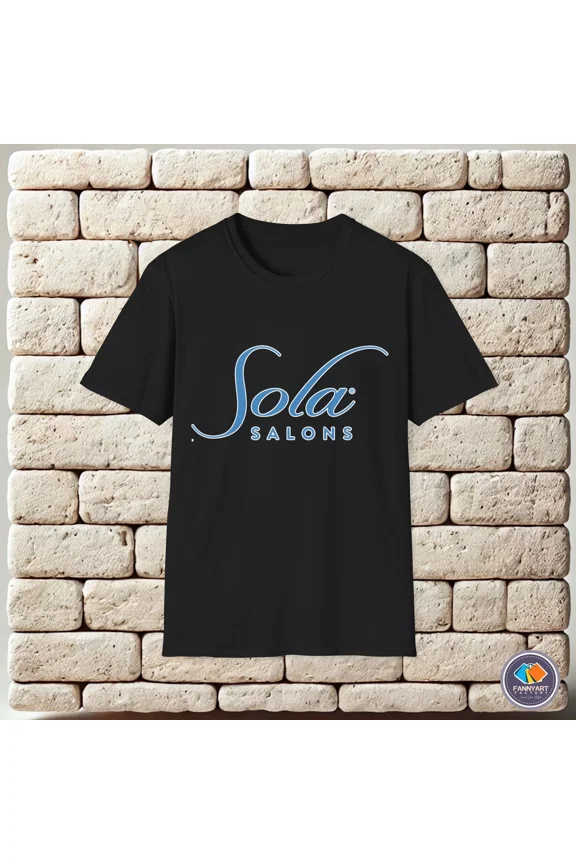 Reprint Rare Sola Salons Franchise Logo Unisex T-Shirt