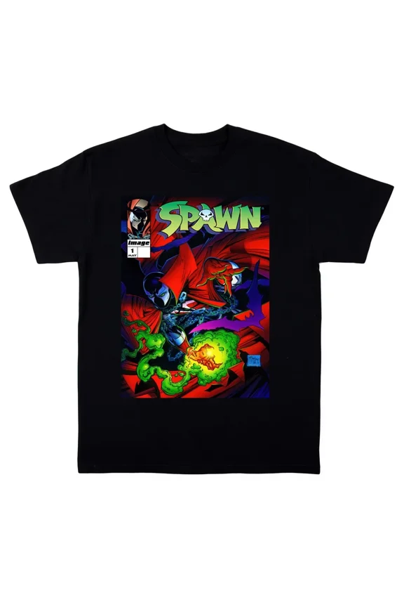 Reprint Rare Spawn #1 Comic Cover T-Shirt