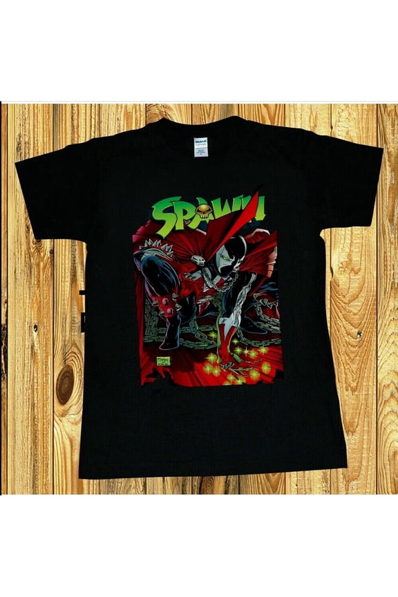 Reprint Rare Spawn Movie short sleeve T shirt basic style Unisex Adult Reprint tee
