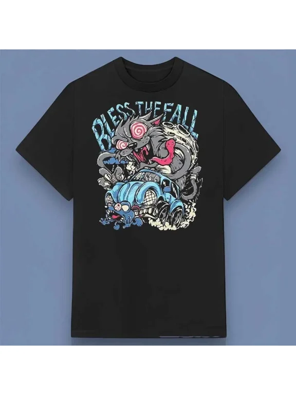 Reprint Rare Special Blessthefall S-4XL Men’s For Gifts Cotton Short Sleeve T-Shirt DT144