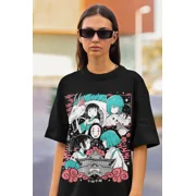 Reprint Rare Spirited Away T-shirt Ghibli Chihiro Haku Girl Anime Gift Shirt All Size
