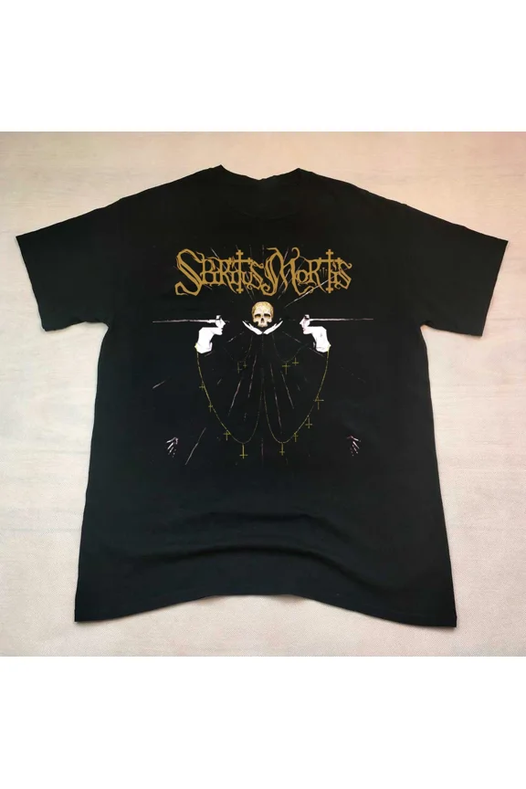 Reprint Rare Spiritus Mortis The God Behind The God Short Sleeve Tee Shirt All Size MK241