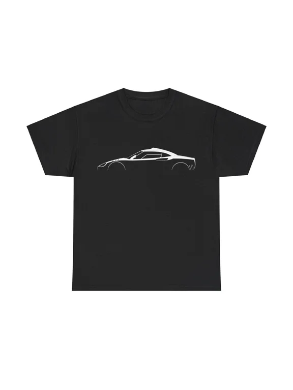 Reprint Rare Spyker C8 Laviolette Silhouette Car T-shirt