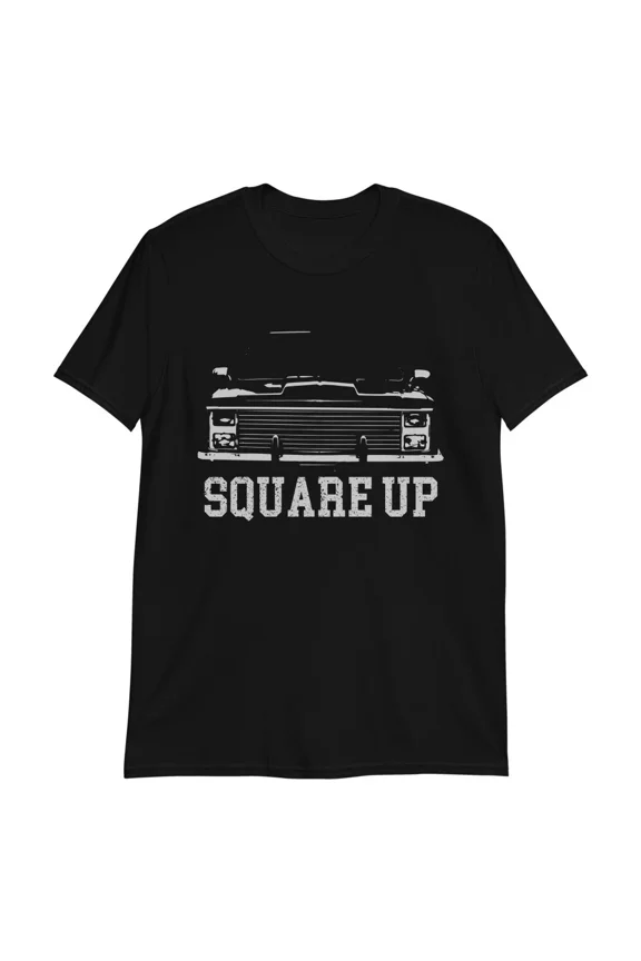 Reprint Rare Square Body K10 Chevy Silverado Short-Sleeve Unisex T-Shirt