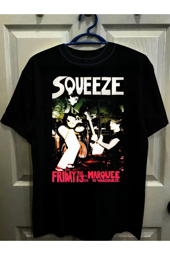 Reprint Rare Squeeze shirt live at The Marquee Unisex T-shirt All Size S to 5XL