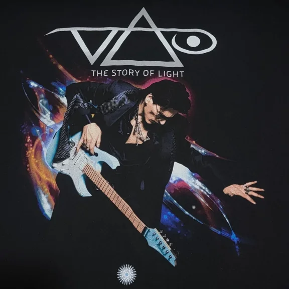 Reprint Rare Steve Vai The Story Of Light 2012 Tour Shirt Black All Size Unisex S-5XL 1J0448