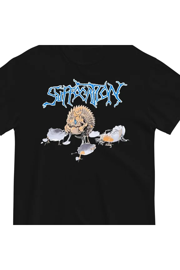 Reprint Rare Suffocation band album black T-shirt unisex All sizes S to 45Xl JJ5041