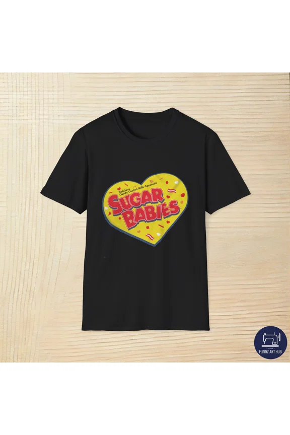 Reprint Rare Sugar Babies Logo Unisex T-Shirt