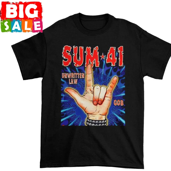 Reprint Rare Sum 41's last shows Unisex T-SHIRT 234XL Gift Family shirt 1U674