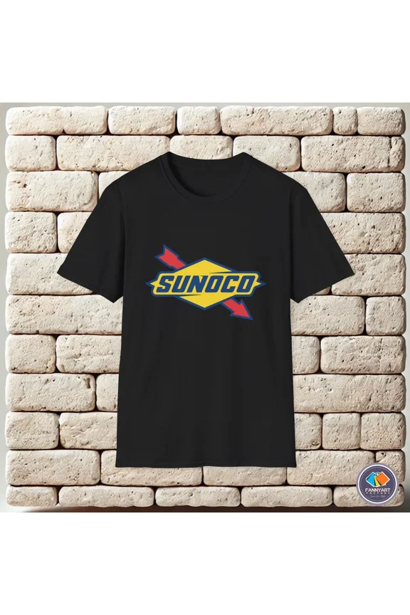Reprint Rare Sunoco Arrow Logo Unisex T-Shirt