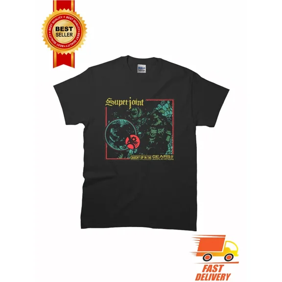 Reprint Rare Superjoint Ritual Caught Up in the Gears of Application T-Shirt Size S to 5XL
