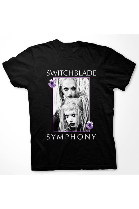 Reprint Rare Switchblade Symphony T-shirt Men Women Full Size S to 5XL